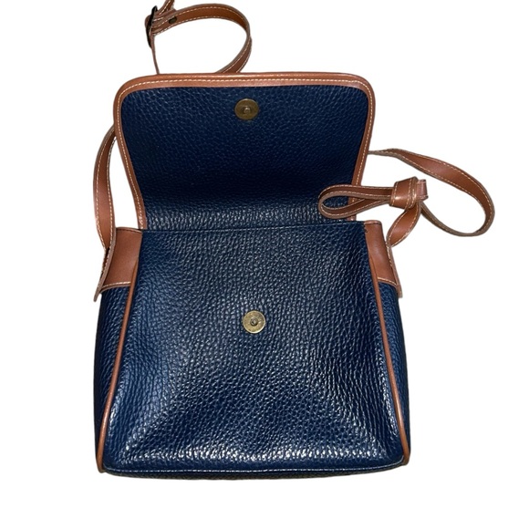 Esprit Navy Faux Leather Purse Vintage 90’s Crossbody - Picture 2 of 7